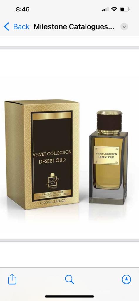 VELVET COLLECTION DESERT OUD▫️ – ViviFragances