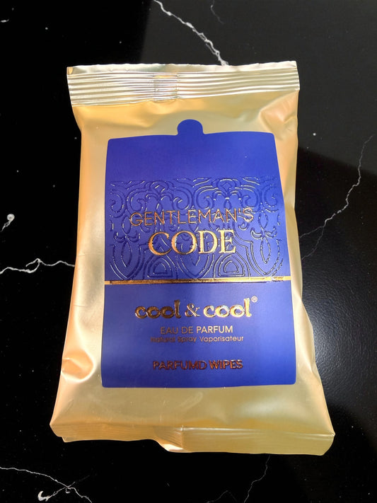 GENTLEMAN’S CODE PARFUMD WIPES