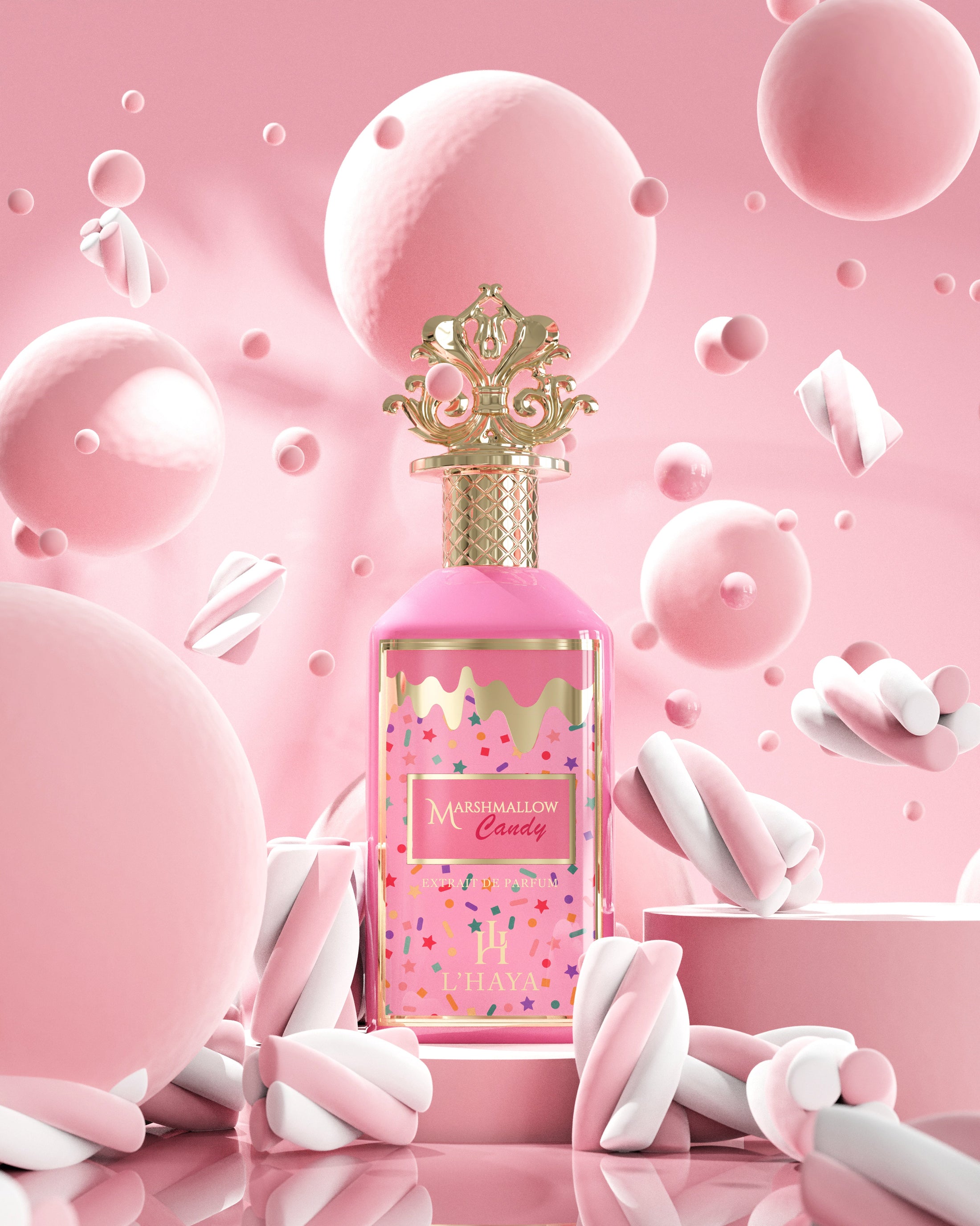 L’HAYA- MARSHSMALLOW CANDY- EXTRAIT THE PARFUM