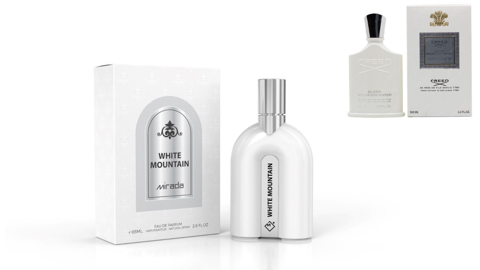 White Mountain (Unisex) - 85ML EDP by Mirada Perfumes Citrico✔️