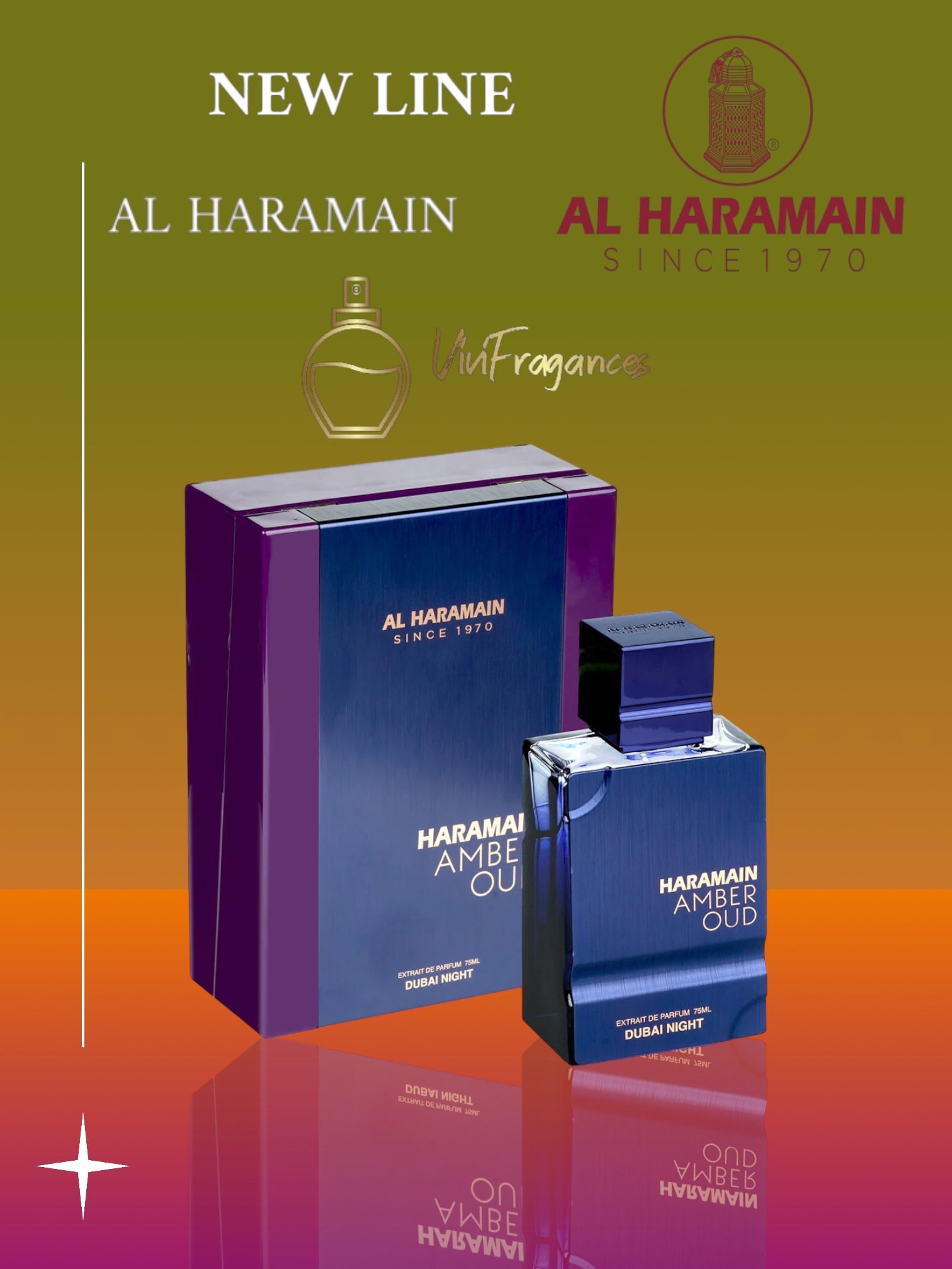 AL HARAMAIN AMBER OUD NIGHT DUBAI UNISEX EXTRAIT DE PARFUM 3.4 OZ