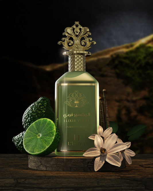 L’HAYA- ELIXIR VERDE- EXTRAIT DE PARFUM