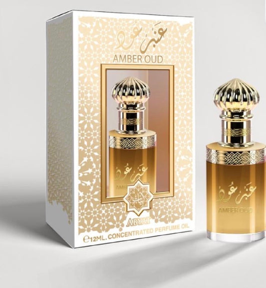 Abyat Concentrated Perfume Oil Amber Oud 12 ml