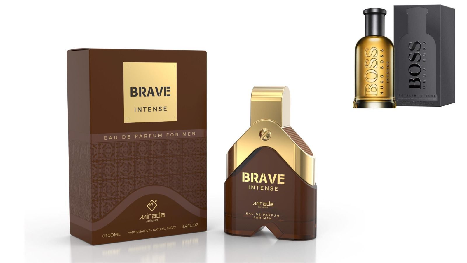 Brave Intense (Pour Homme) - 100ML Edp by Mirada Perfumes✔️