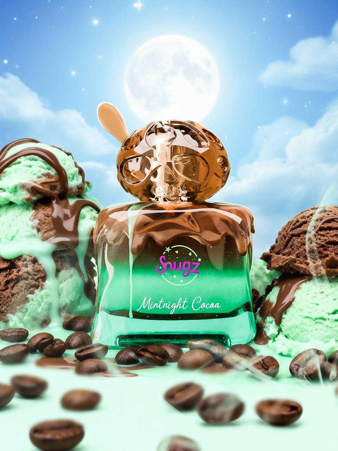 TESTER Snugz Mintnight Cocoa 3.4 oz Edp Fragrance