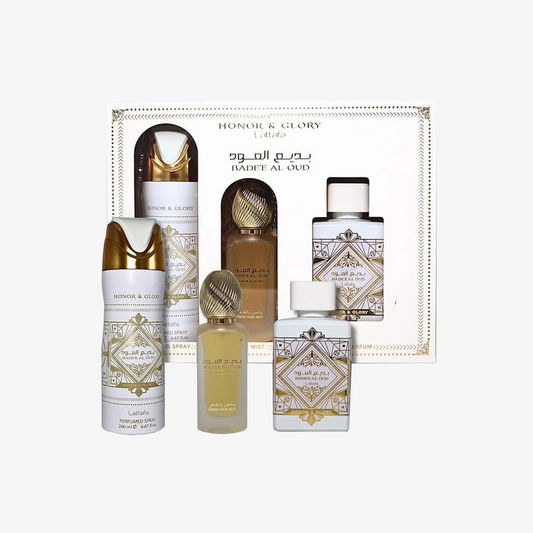 SET BADEE AL OUD HONOR & GLORY 3 PIEZAS