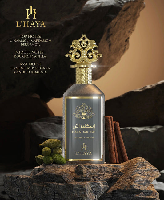 CAJA ABIERTA L’HAYA- ISKANDER ASH- EXTRAIT DE PARFUM