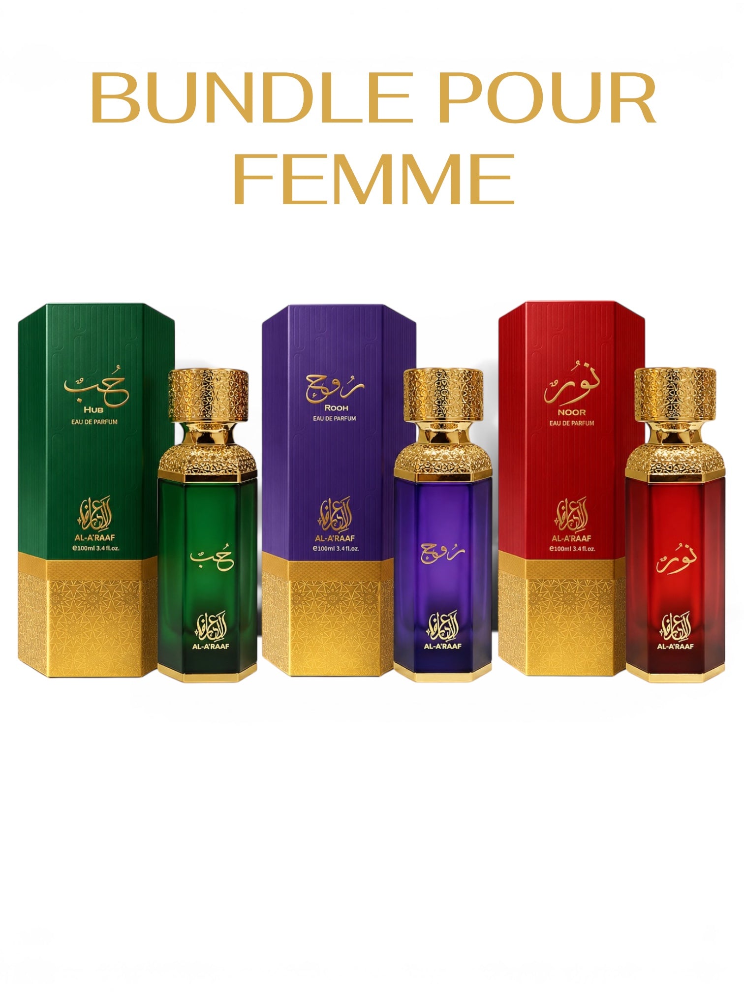 PROMO BUNDLE AL ARAAF 3 PIEZAS 100ml C/U