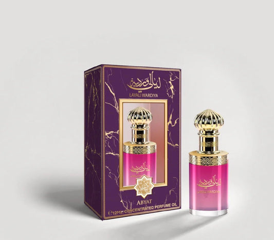 Abyat Concentrated Perfume Oil Layali Wardiya 12 ml