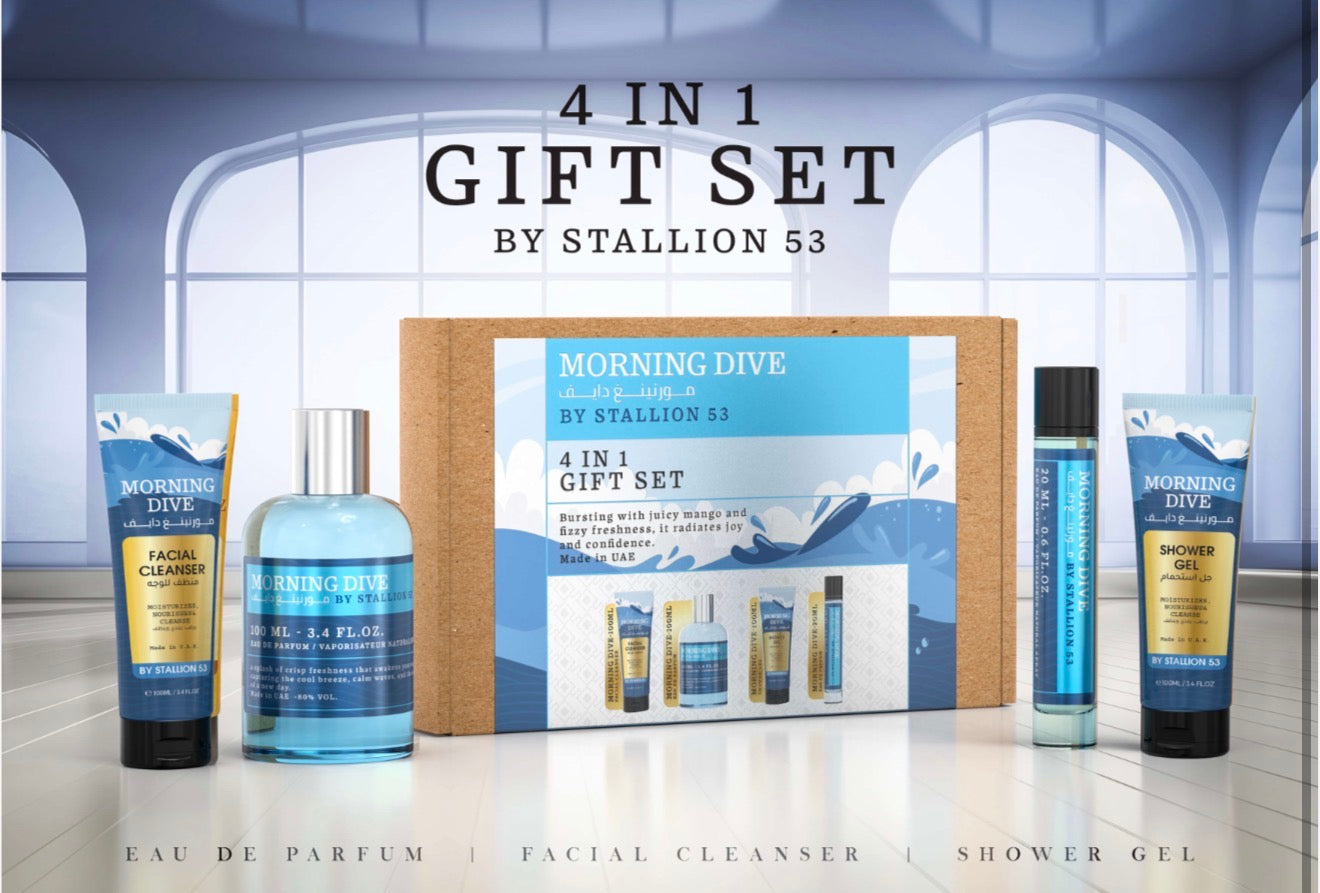 GIFT SET 4 IN 1 MORNING DIVE BY STALLION 53