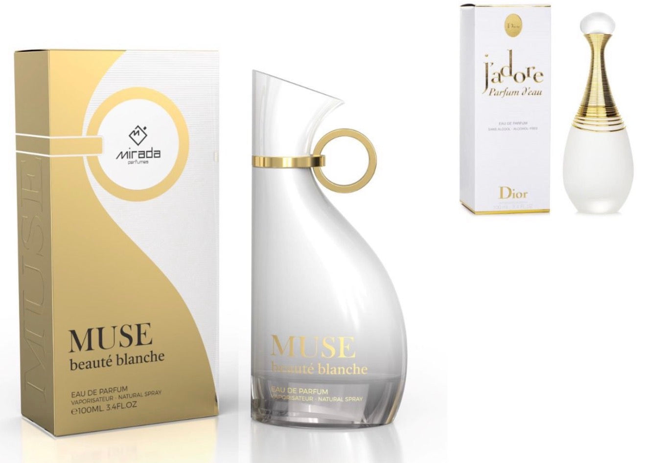 TESTER MUSE BEAUTE BLANCHE