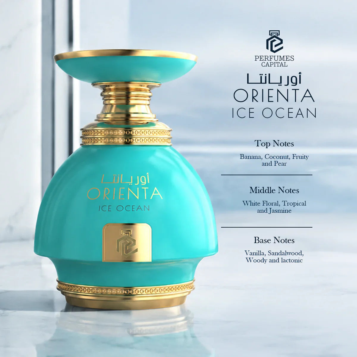 Orienta Ice Ocean
100ml Eau de Parfum By Emper