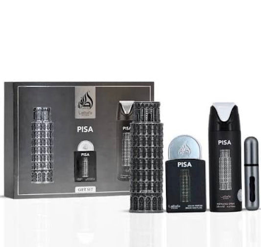 Pisa 3-Piece Perfume Gift Set By Lattafa Pride (Gift Set)