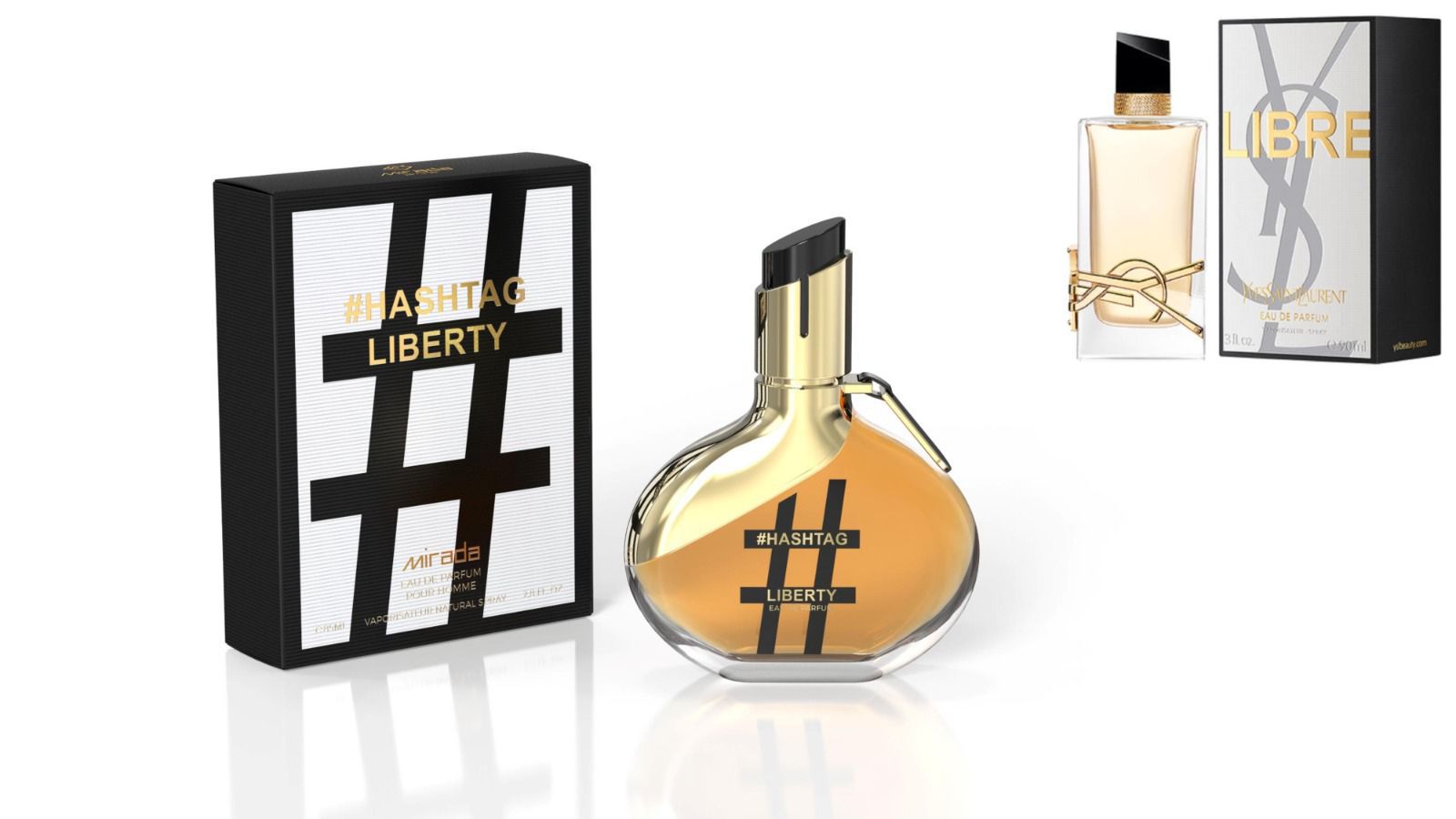 Hashtag Liberty Edp  (Pour Femme) - 85ML By Mirada✔️