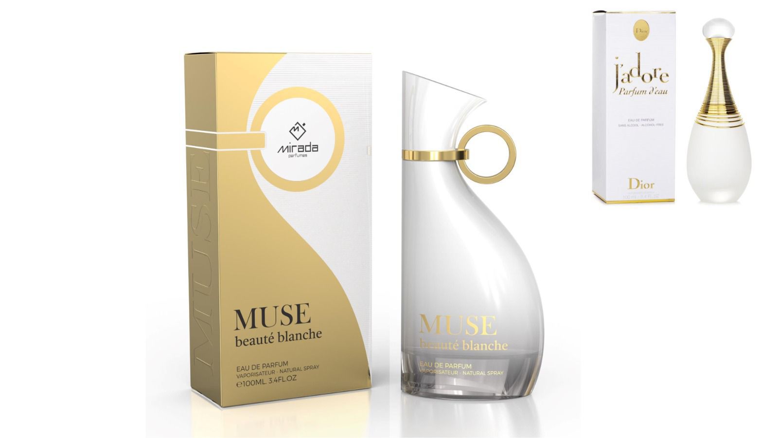 Muse Beauté Blanche (Pour Femme) - 100ML Edp 3.4oz✔️