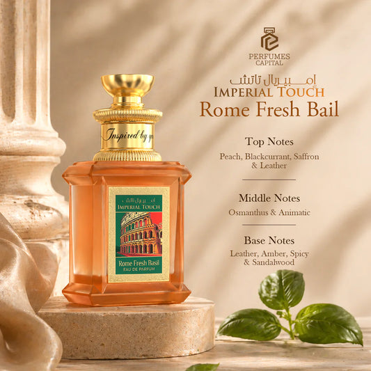 Imperial Touch Rome Fresh Basil
100ml Eau de Parfum By Emper