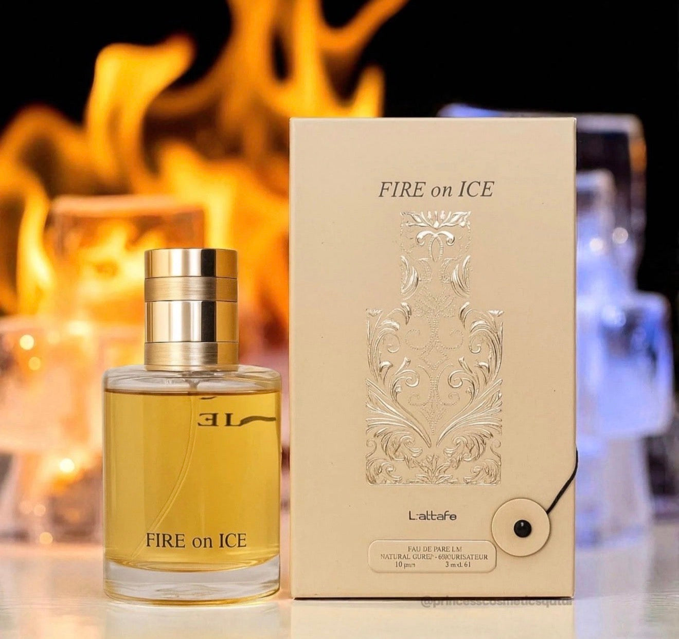 CAJA ABIERTA FIRE ON ICE LATTAFA