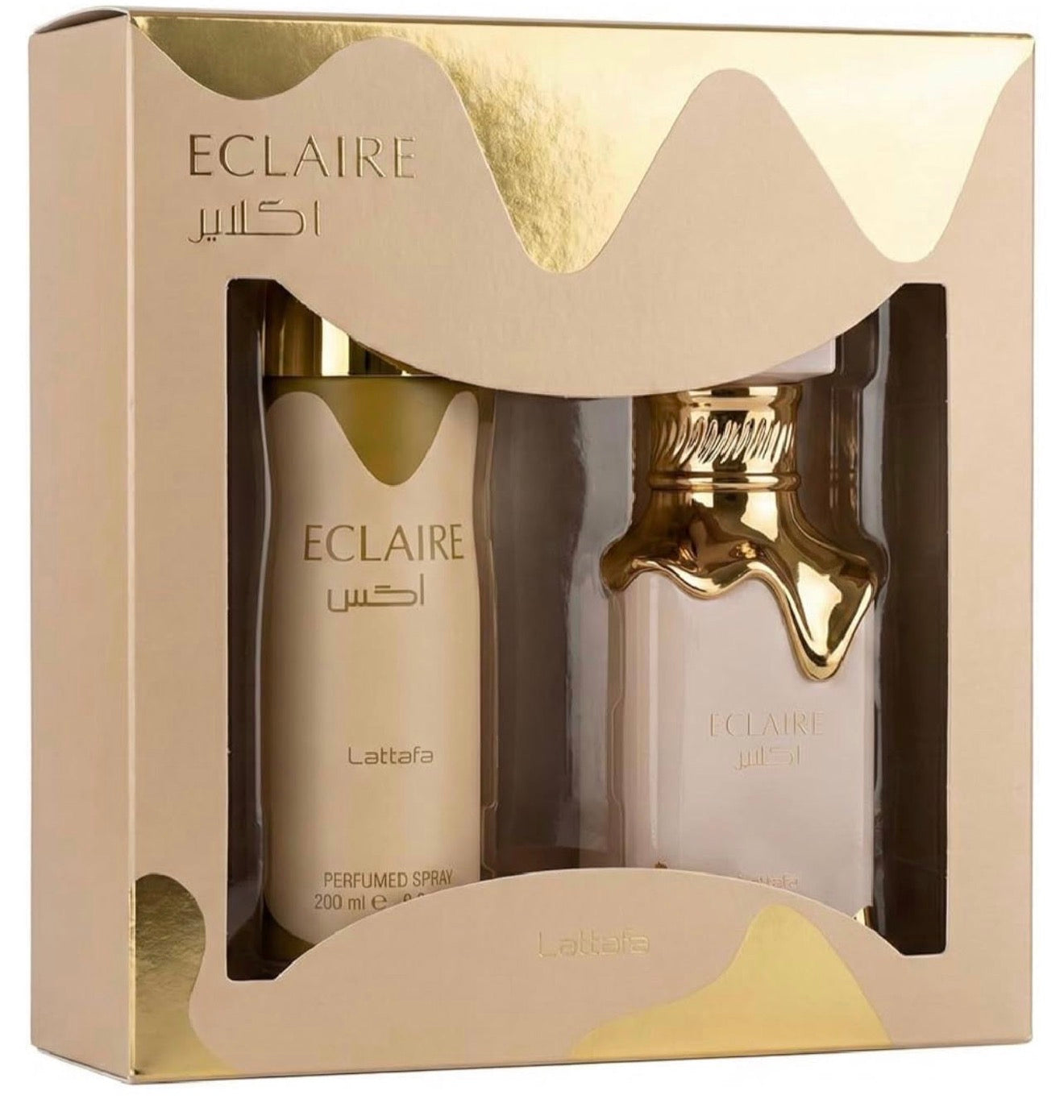 SET ECLAIR PERFUME 100ml & BODY SPRAY 200ml