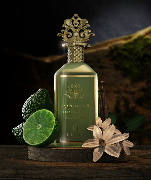 CAJA ABIERTA L’HAYA- ELIXIR VERDE- EXTRAIT DE PARFUM