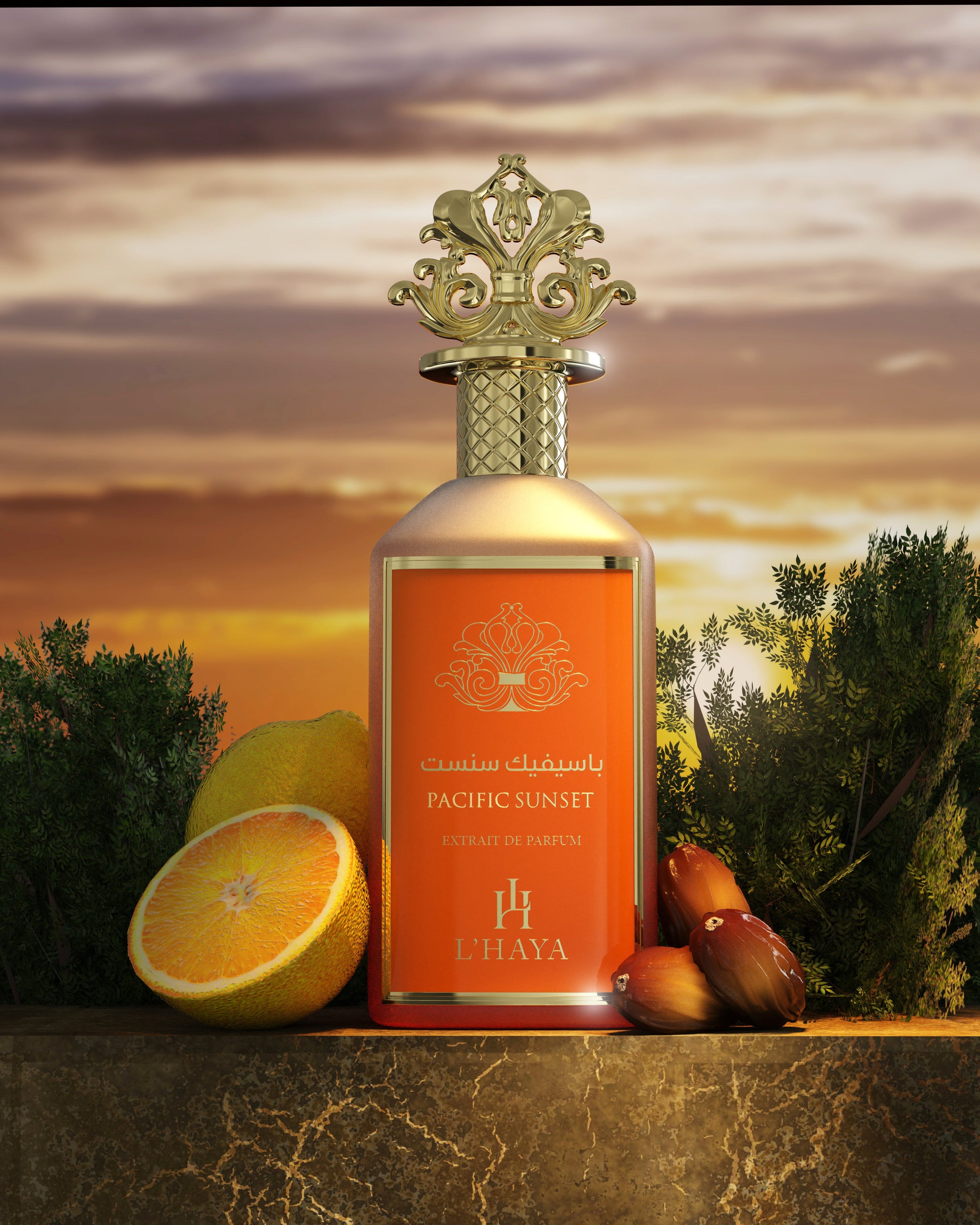 L’HAYA- PACIFIC SUNSET- EXTRAIT DE PARFUM