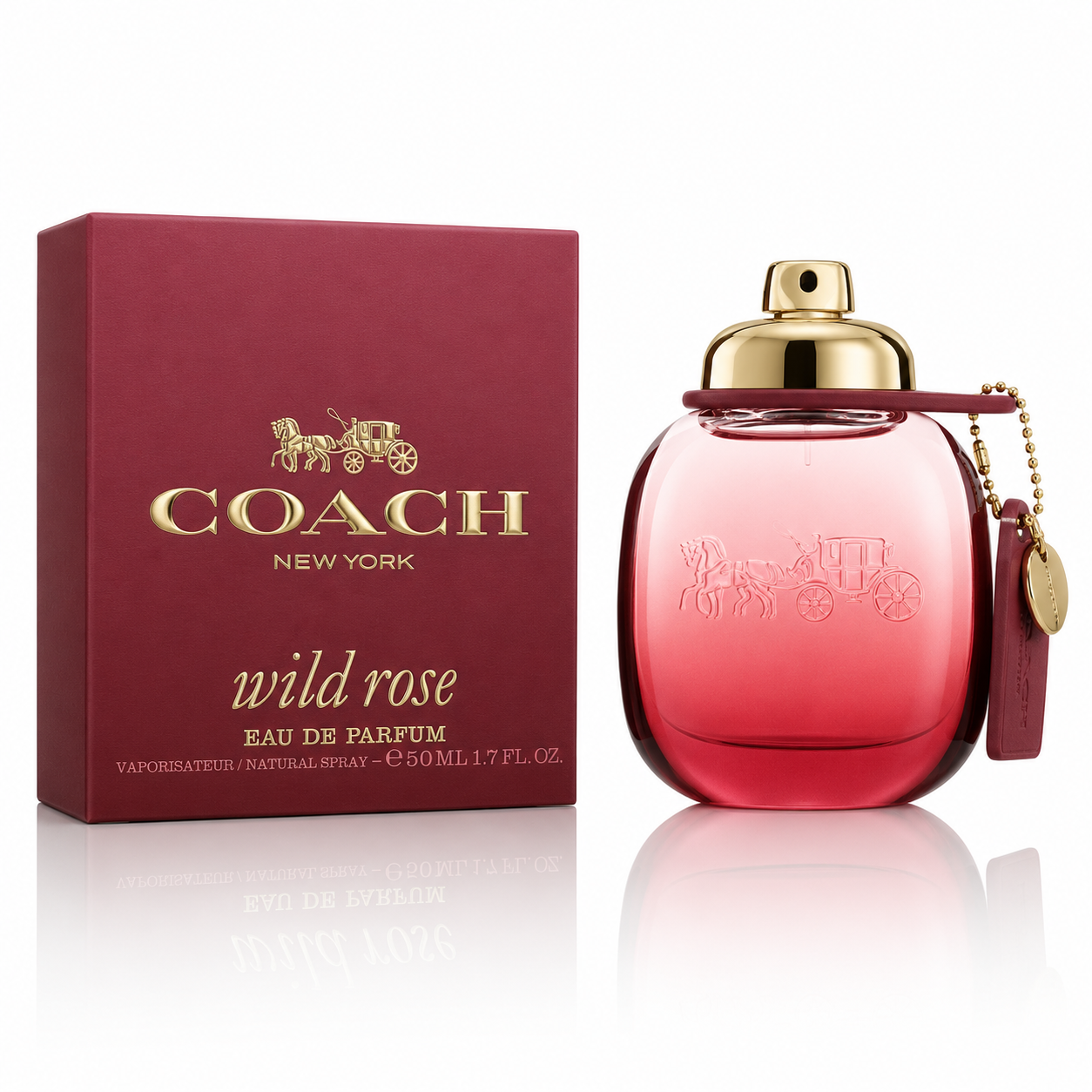 COACH WILD ROSE EAU DE PARFUM 1.7oz